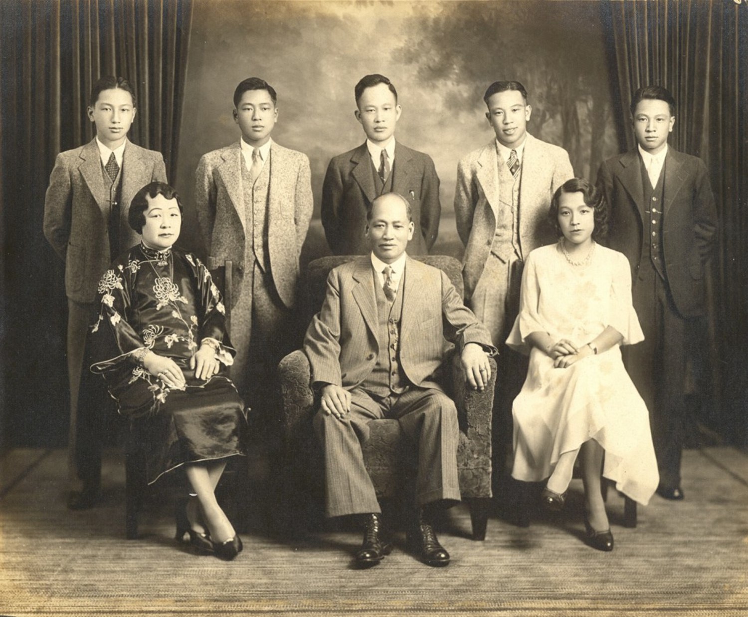 Low family portrait  Chinese American: Exclusion/Inclusion