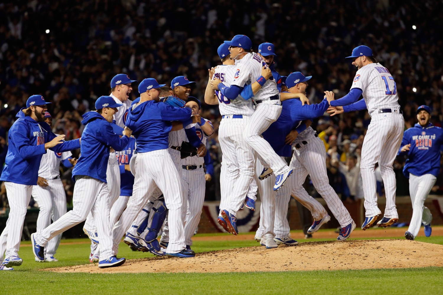 Celebration as Chicago Cubs Clinch First World Series Slot Since 1945