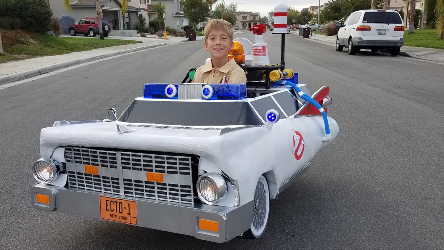 Ghostbusters ride sales on car