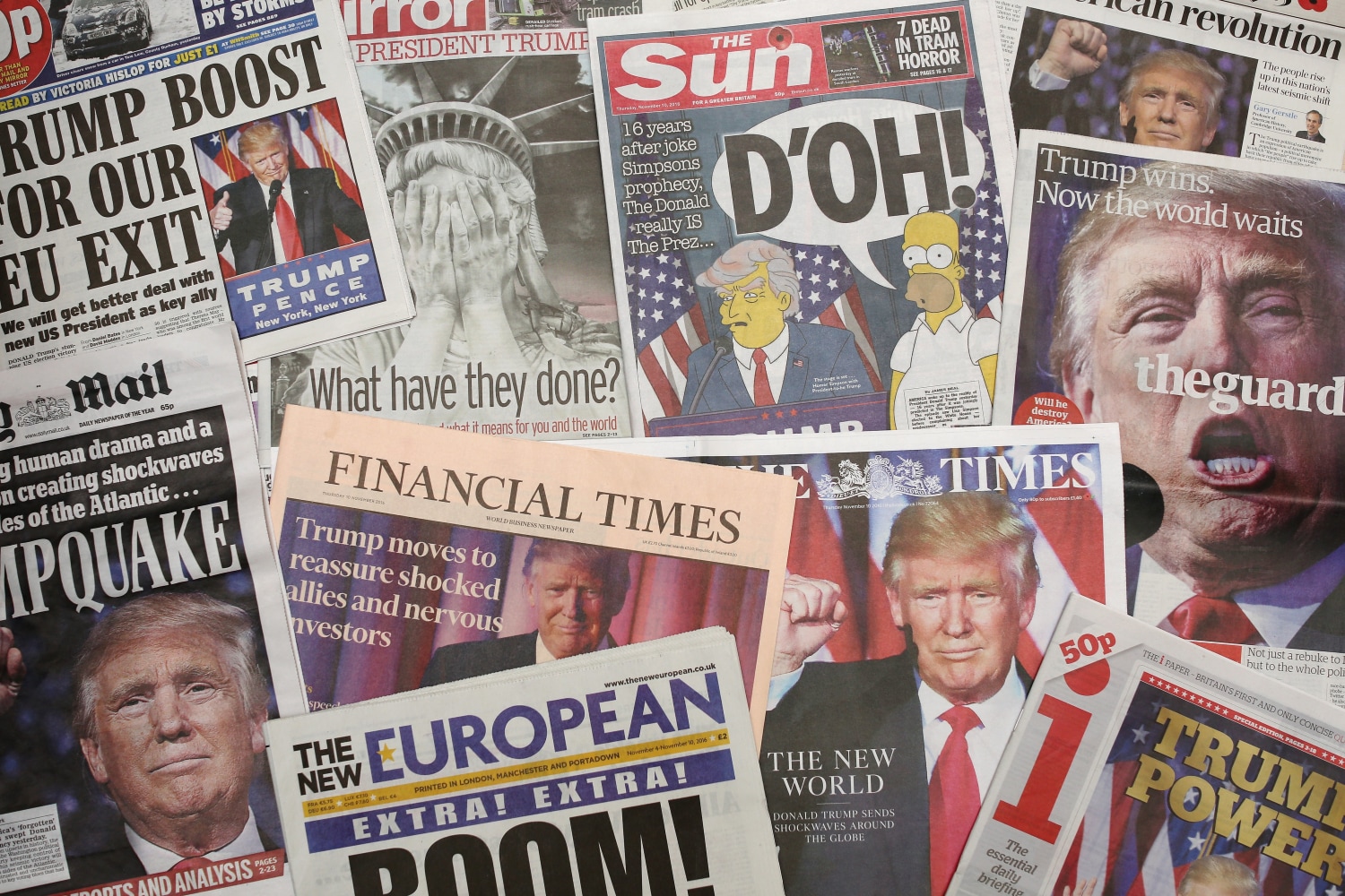 World Newspapers React With Shock Mockery To Donald Trump S Win