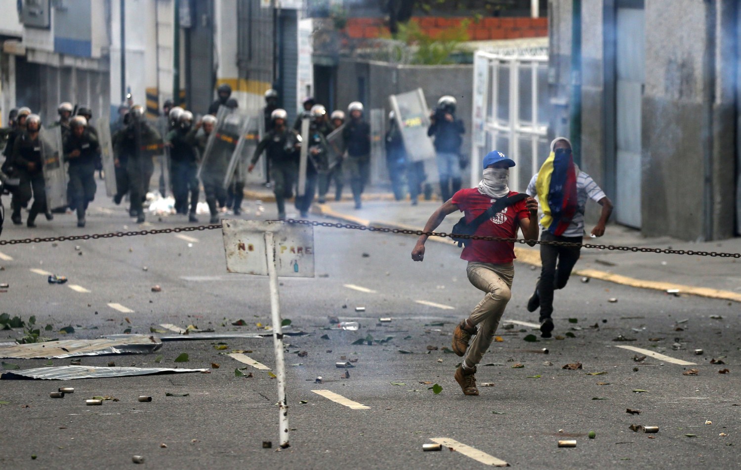 Venezuela Protests: Hospital Tear-Gassed, Chaos Ensues as Protests Intensify