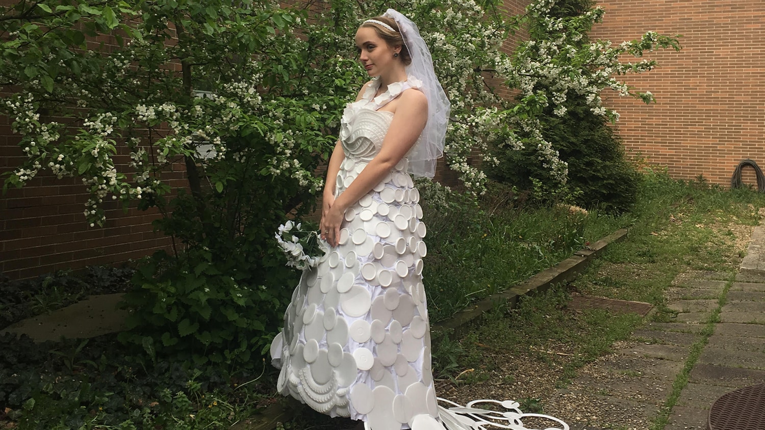 Recycled hot sale wedding dresses