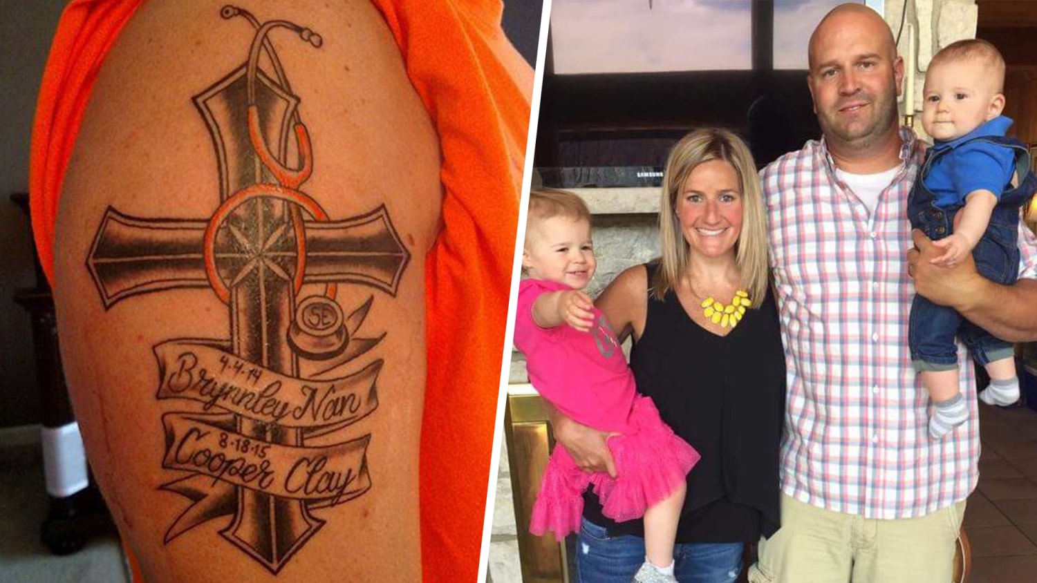 Tattoo tribute to late wife for Mother's Day goes viral