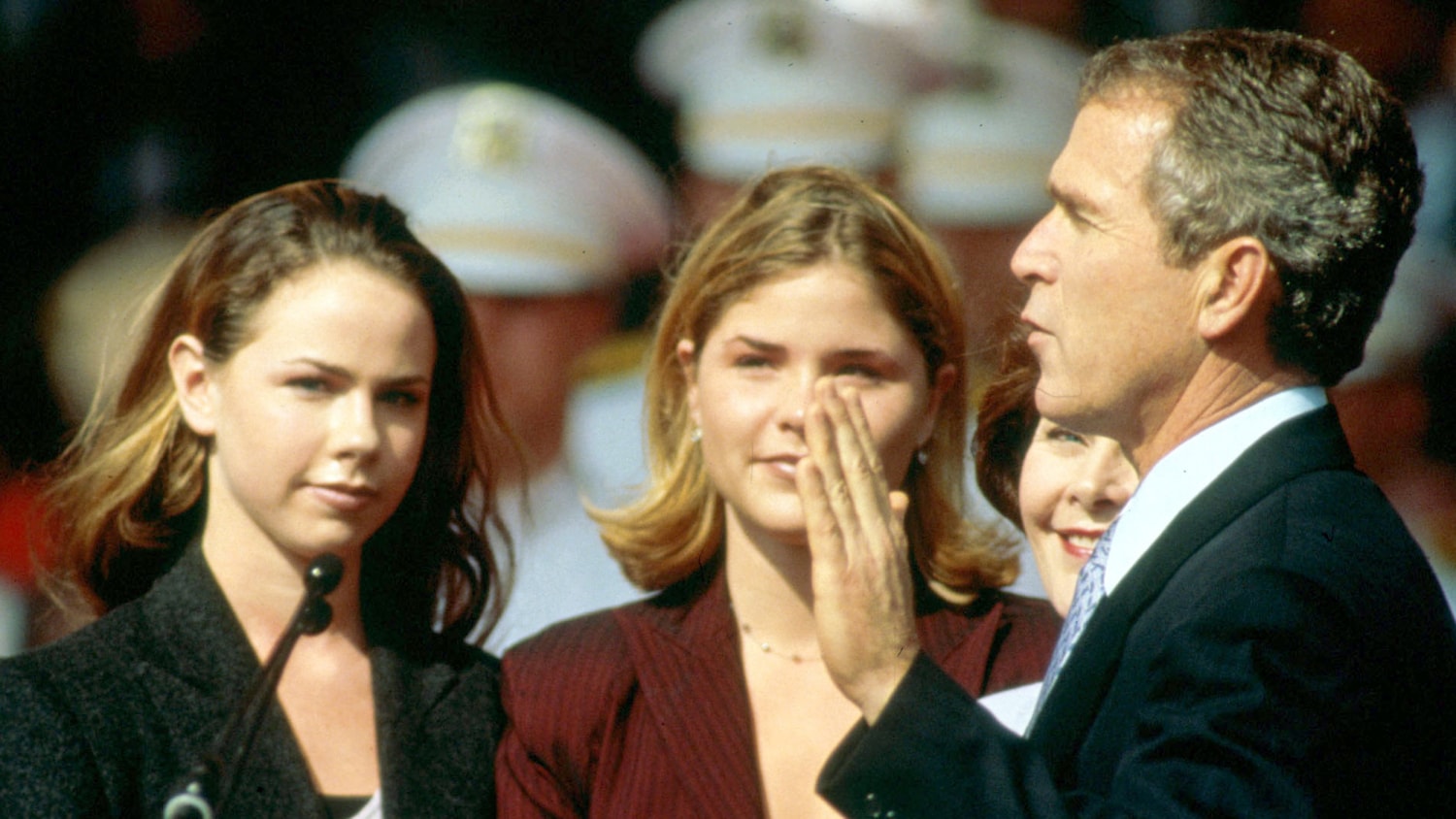 Jenna and Barbara Bush reveal they 'tried to veto' dad's ...