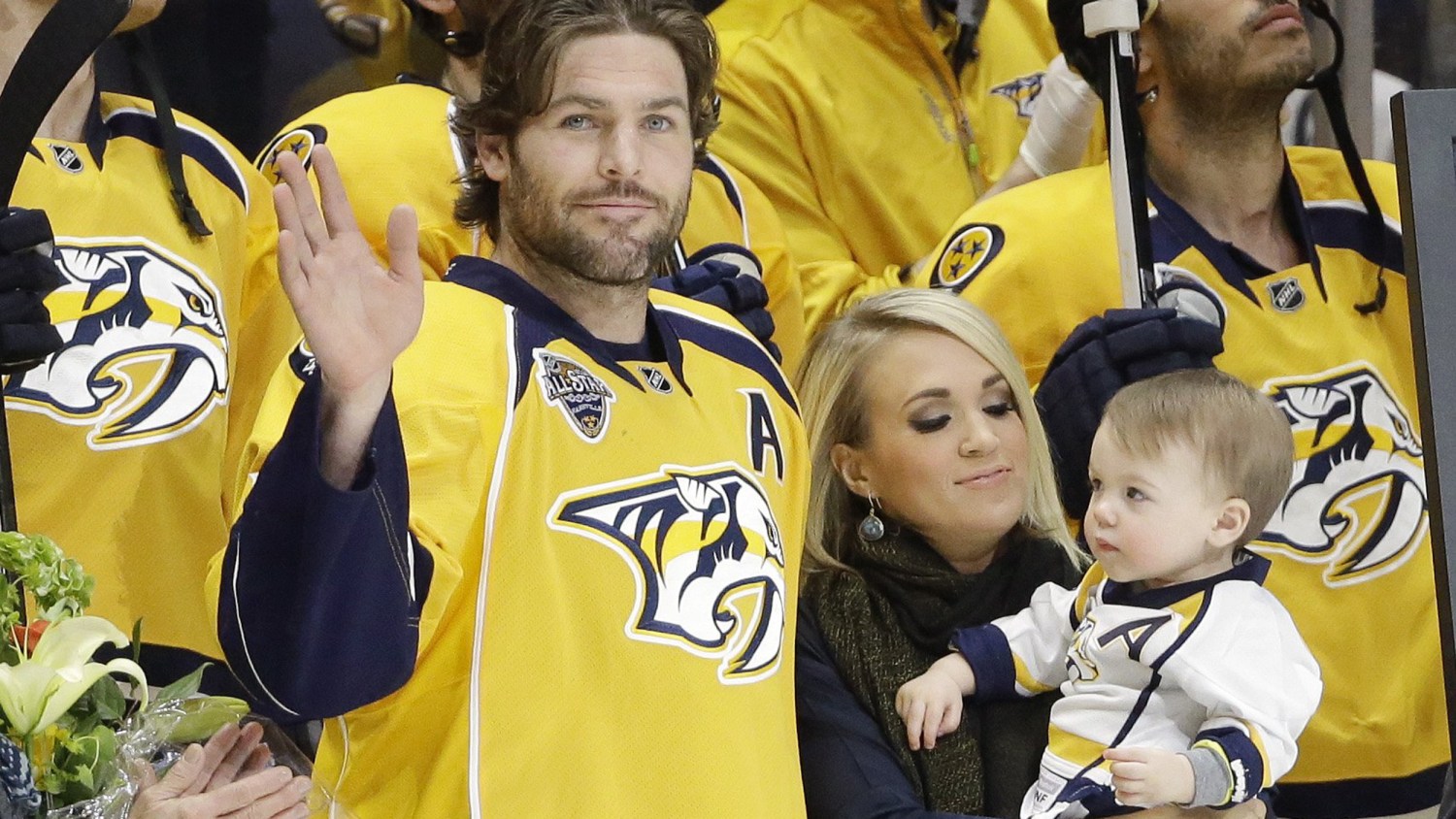 Carrie Underwood 'going to miss' watching Predators' Mike Fisher play