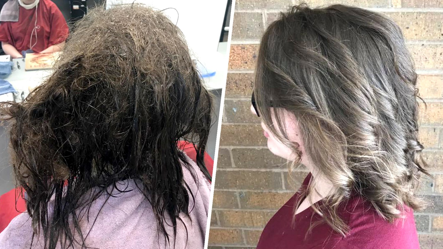 Hairstylist gives teen struggling with depression an amazing makeover