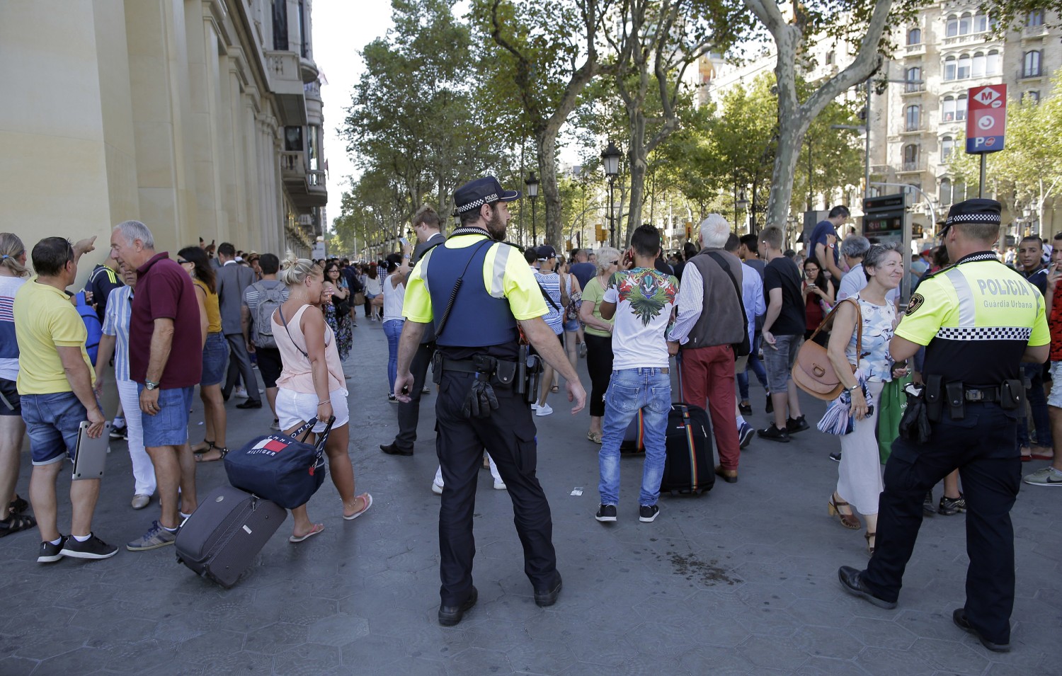 Barcelona Terror Attack: Las Ramblas District Is Typically Packed With  Tourists
