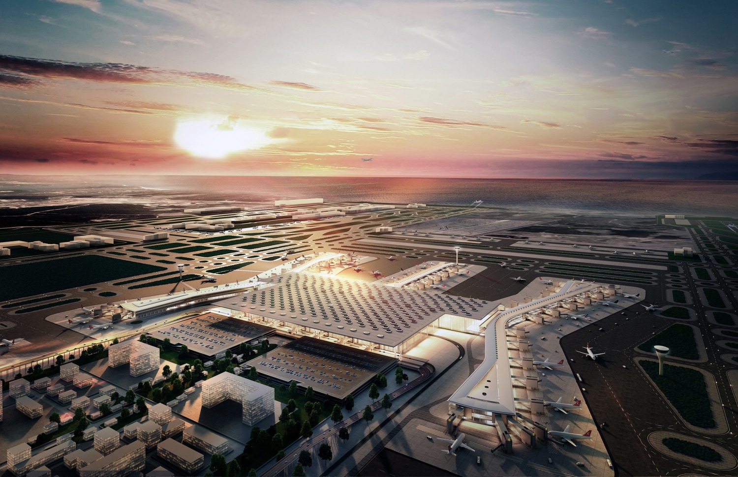 Photos of Istanbul's Huge New Airport Offer a Look at Modern Turkey