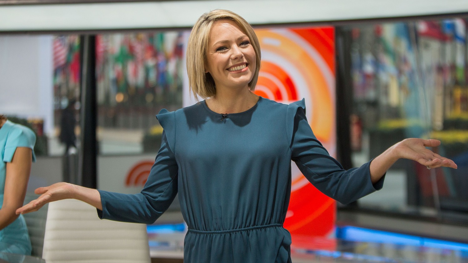 dylan dreyer green dress today The Today Show: May 2023 Dylan Dreyer's Green Floral Dress