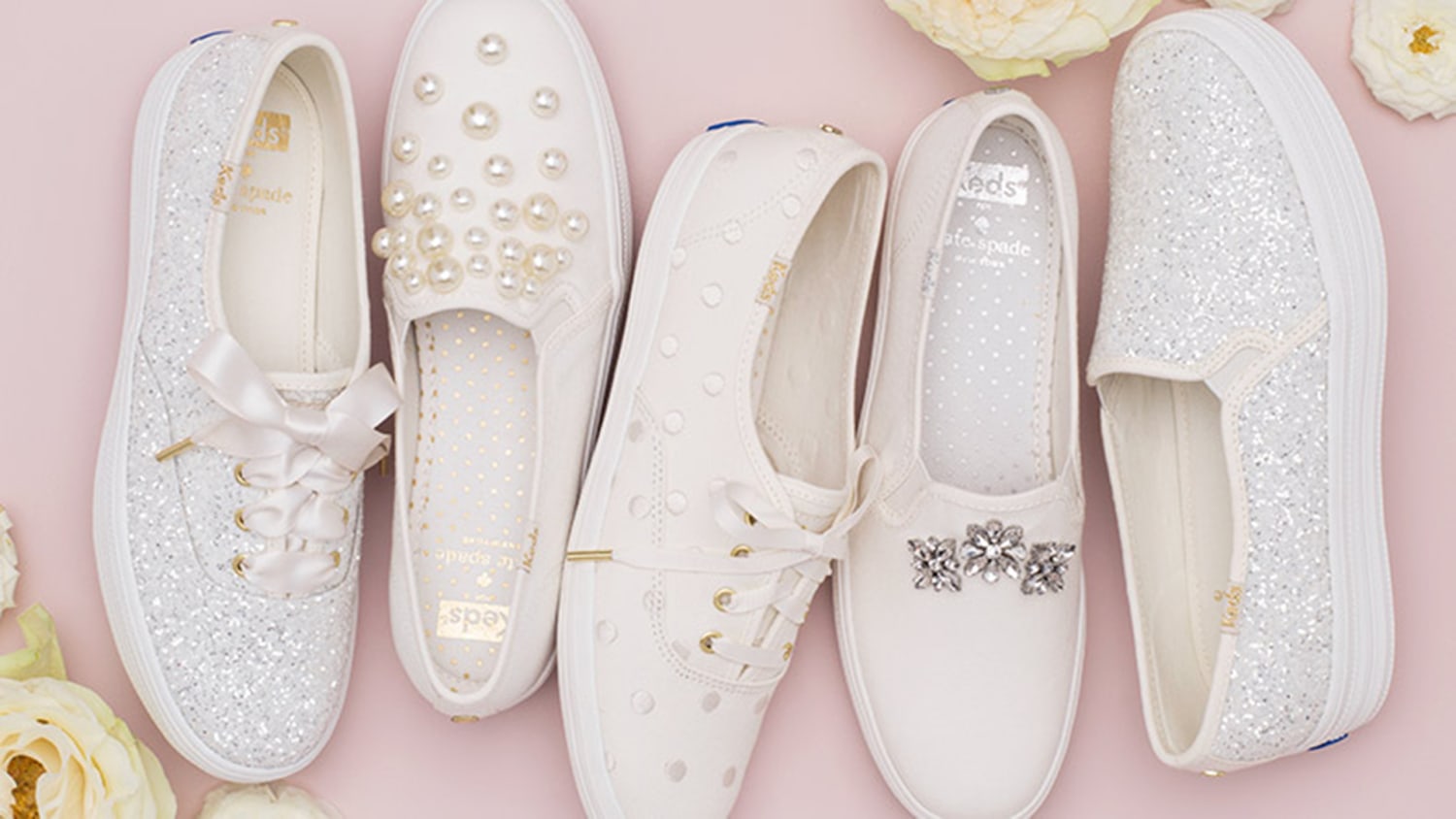 Keds and Kate Spade created a sneakers wedding collection