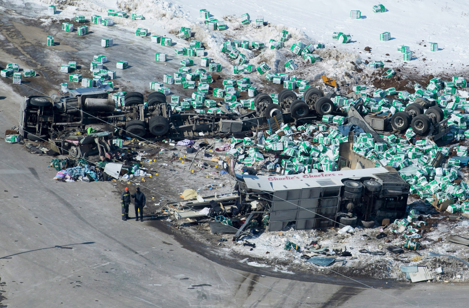 Death toll in Canada bus crash rises to 15