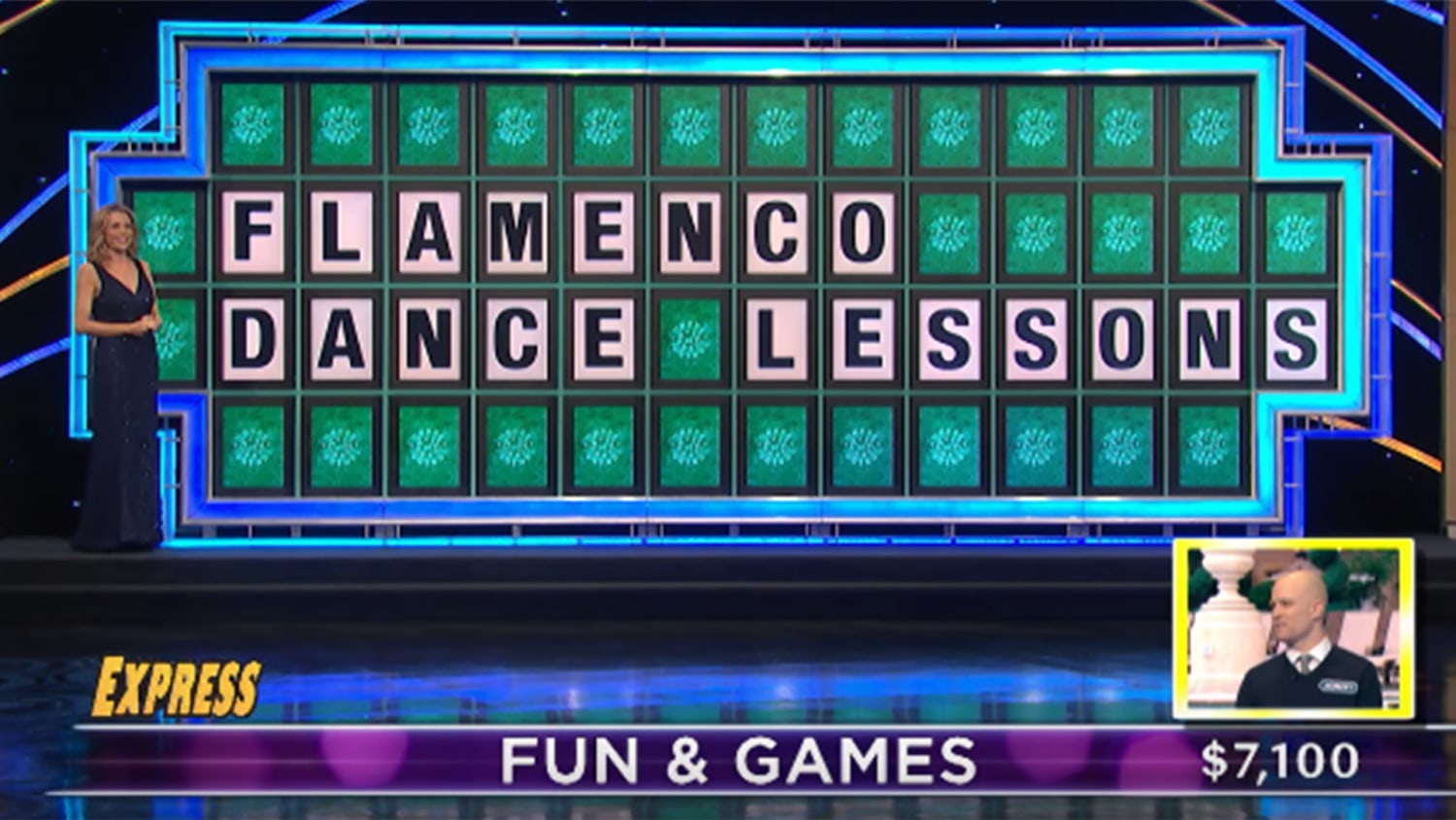 Wheel Of Fortune Contestant Flubs Puzzle With Letters Revealed