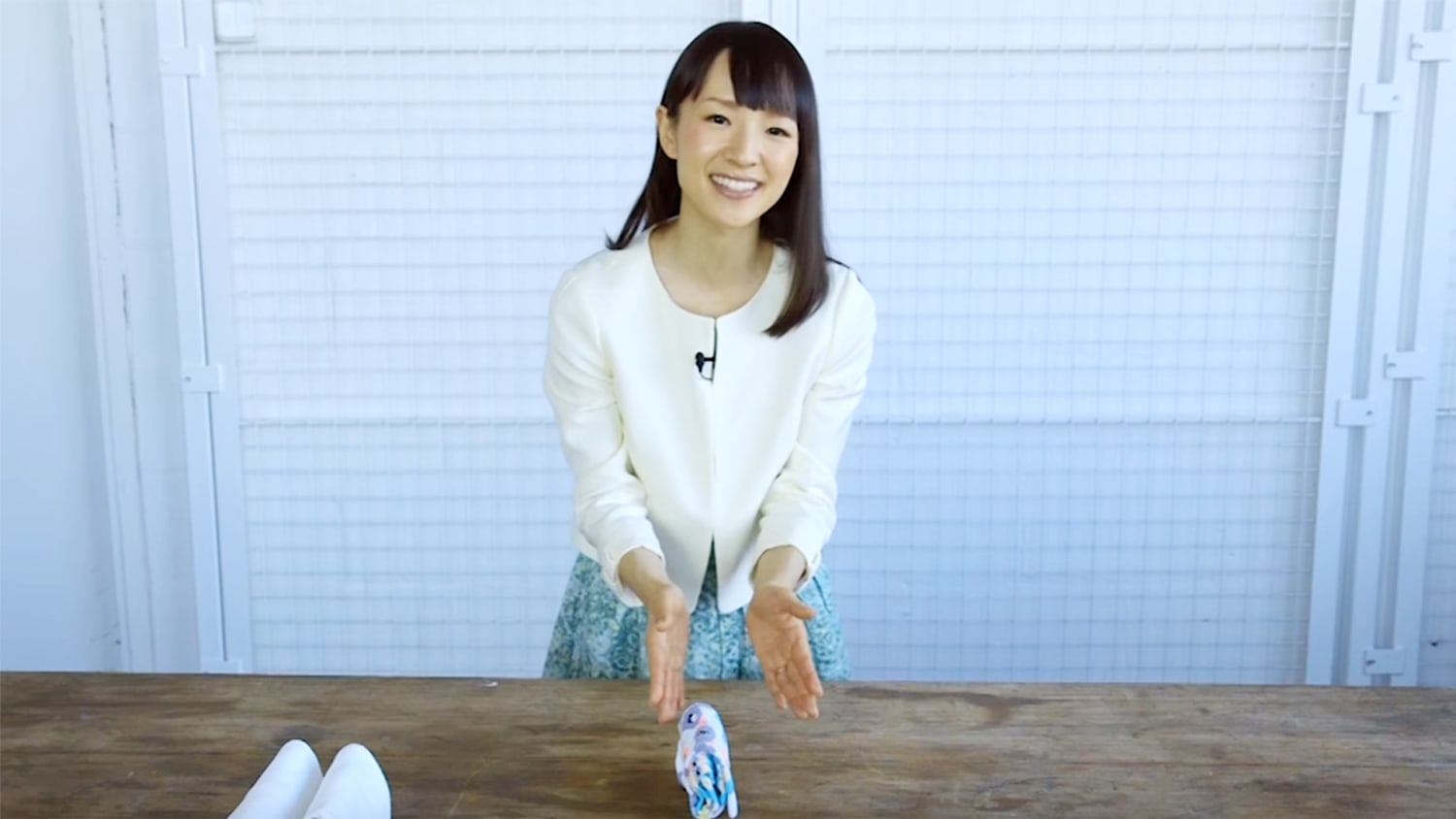 Learn how to fold shirts and pants the Marie Kondo way