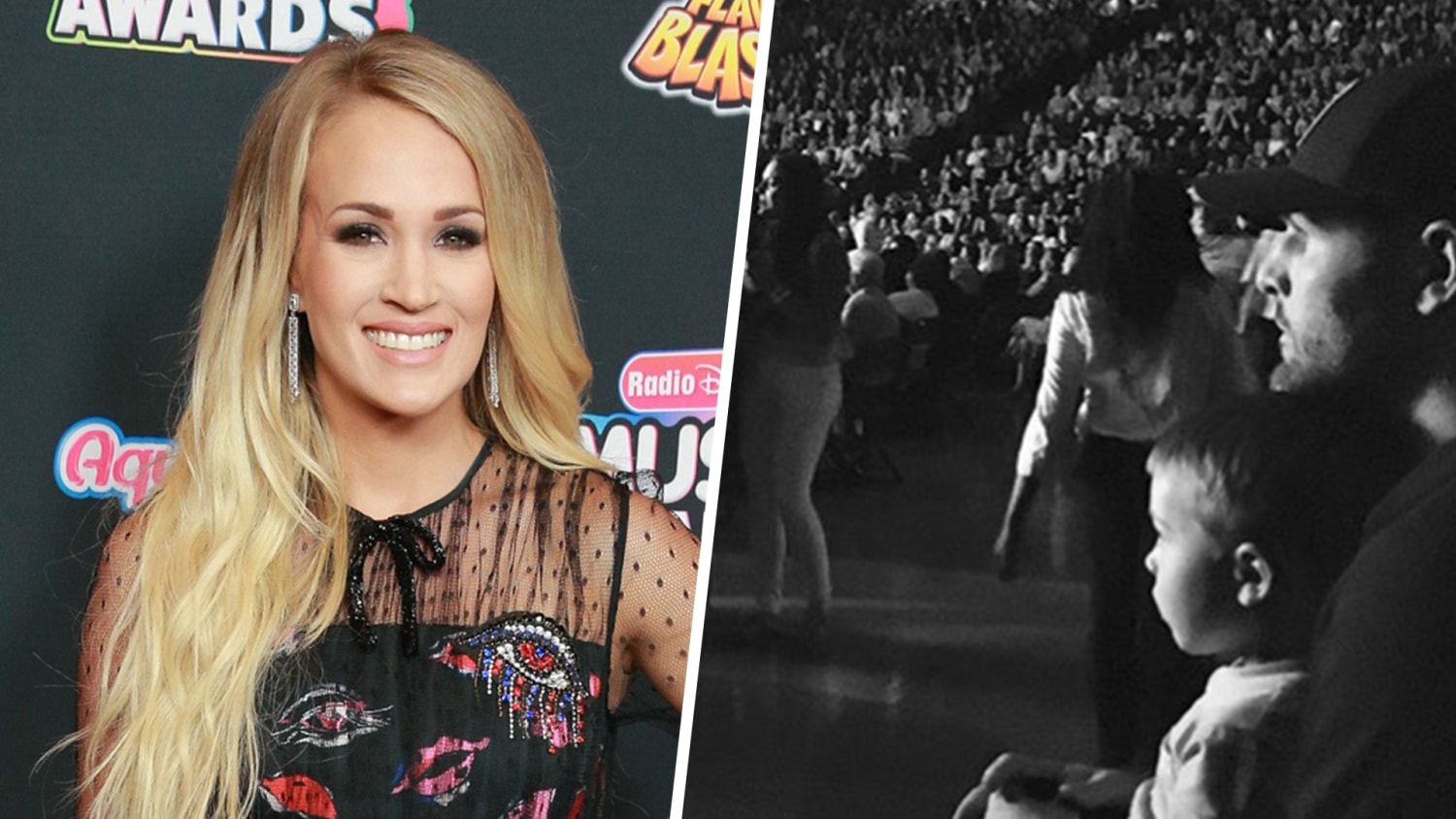 Carrie Underwood's son attends mom's concert for 1st time, gets a ...