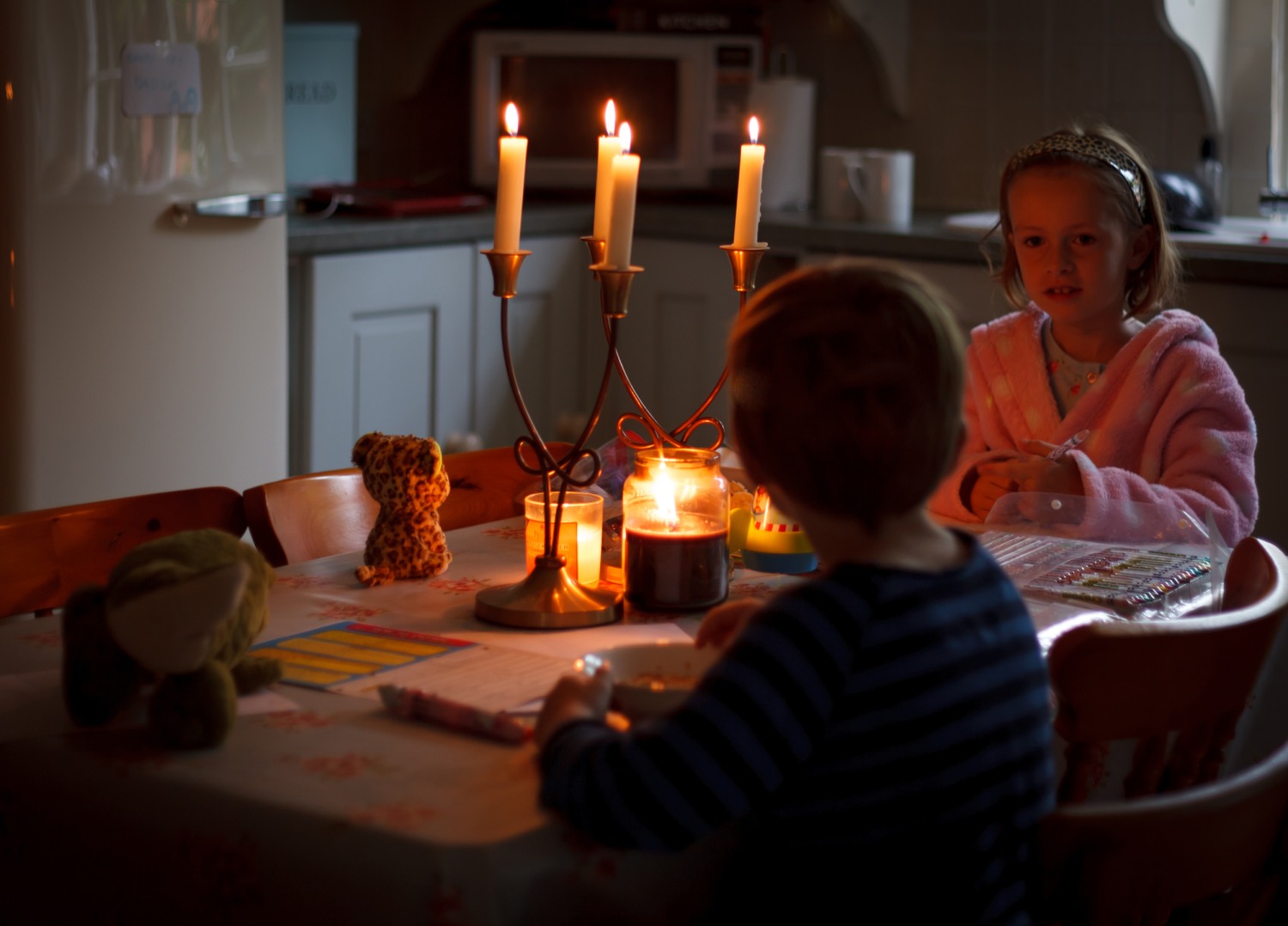 Power Outage Kit with Emergency Lantern for a Blackout at Home