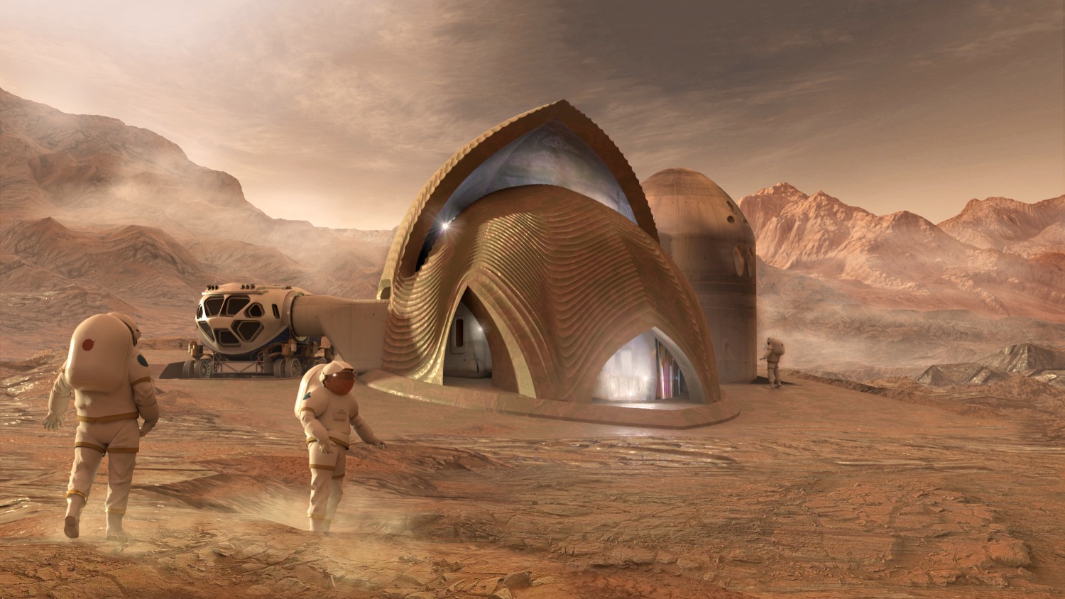 NASA's Mars habitat contest yields some bizarre-looking dwellings