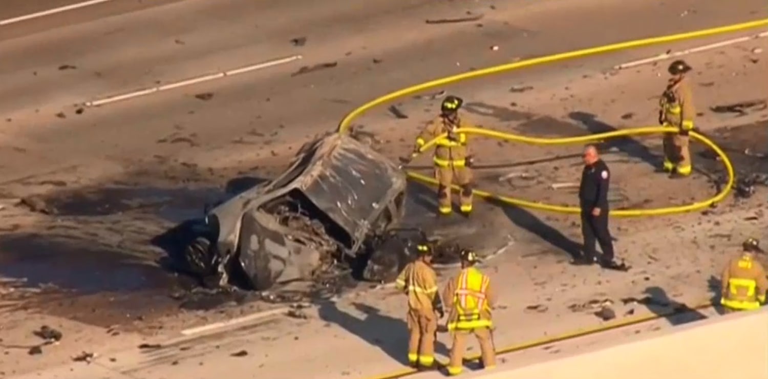 $350,000 McLaren sports car smashed up in California hit-run crash