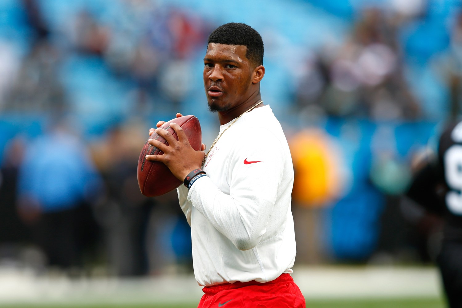 Jameis Winston jersey number: Buccaneers quarterback trolls fans with  number three - Bucs Nation