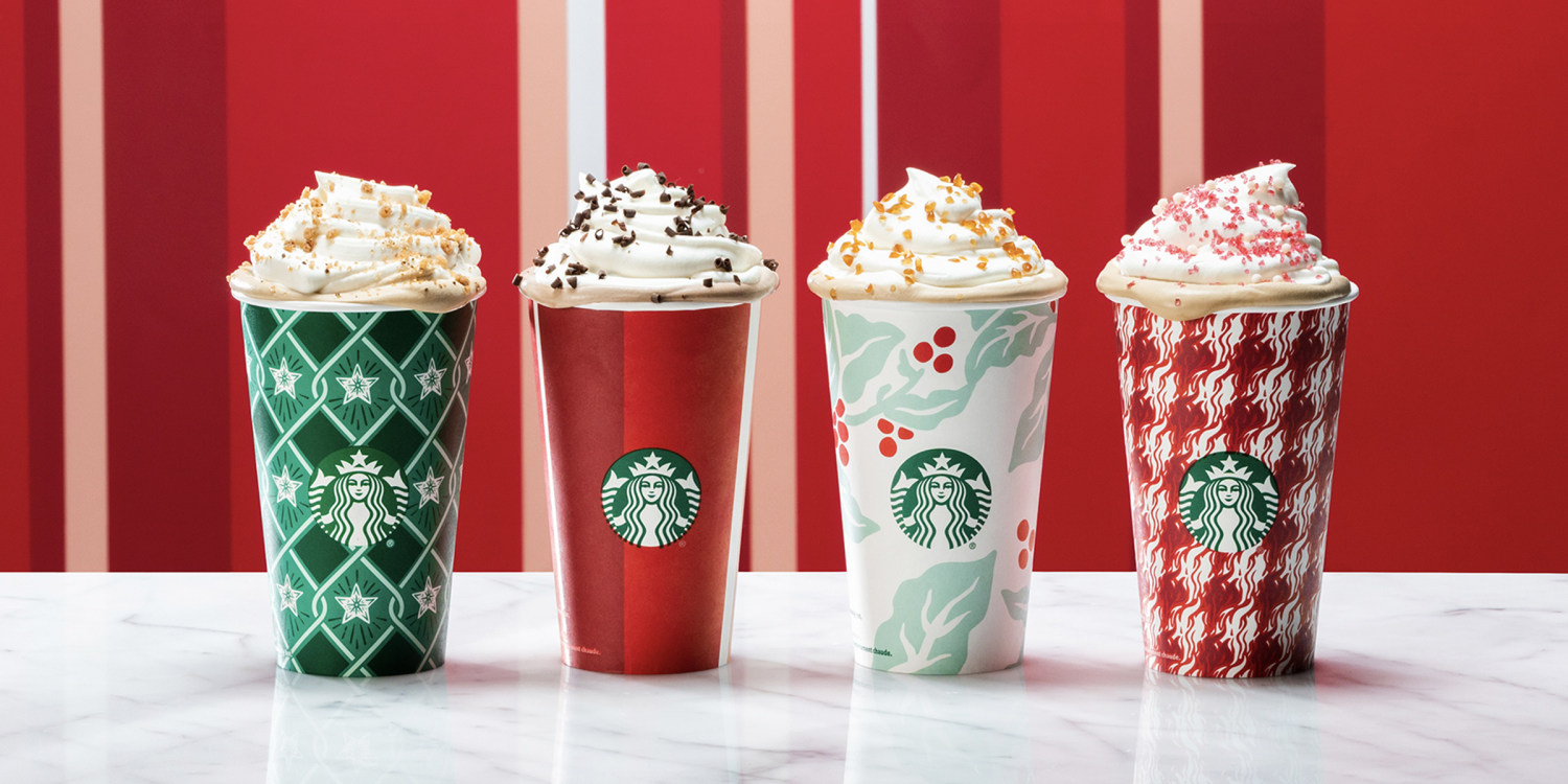 Starbucks holiday drinks and festive cups are back 