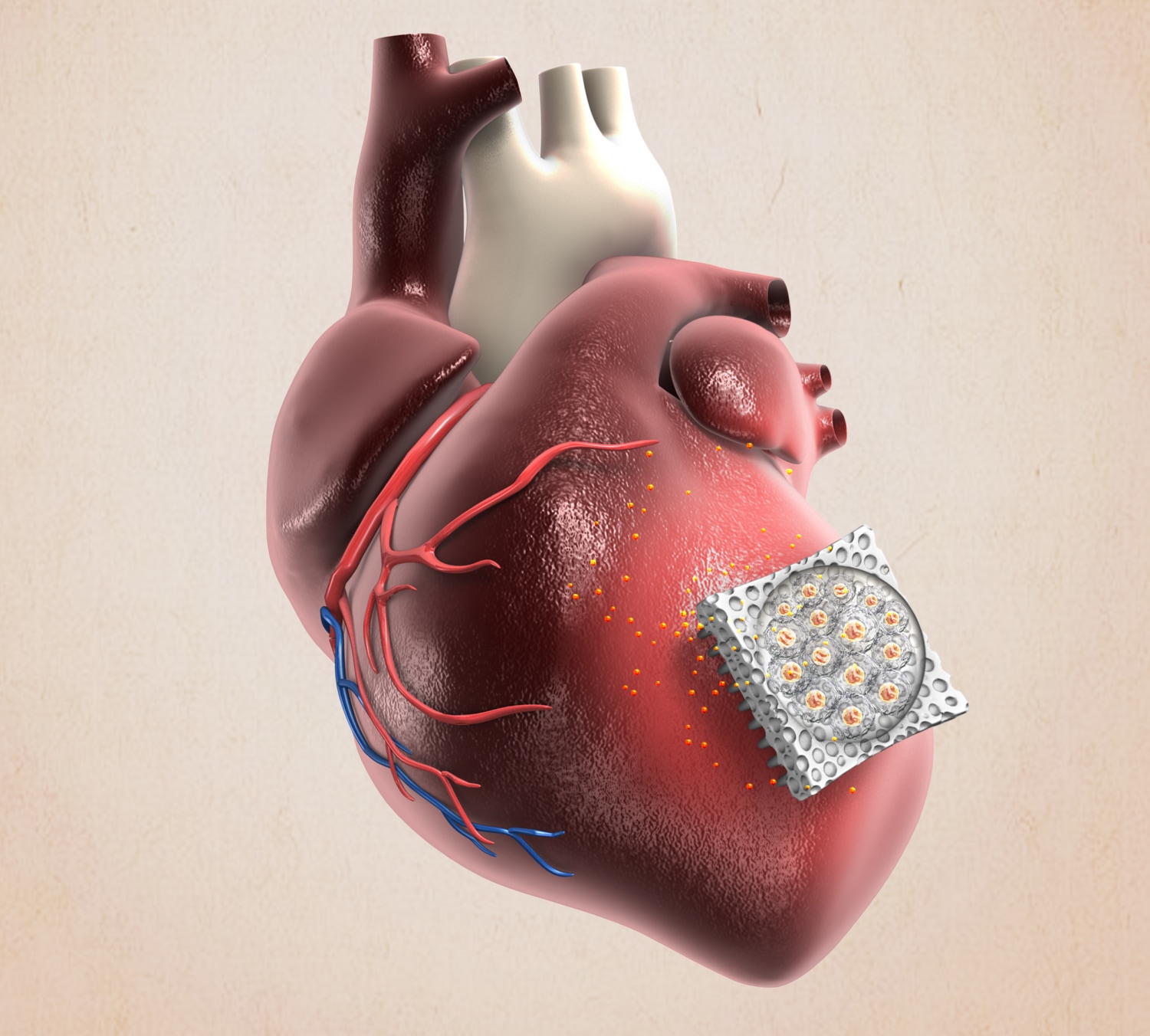 Mending a Broken Heart: A new post-heart attack adhesive patch speeds  healing - Science in the News