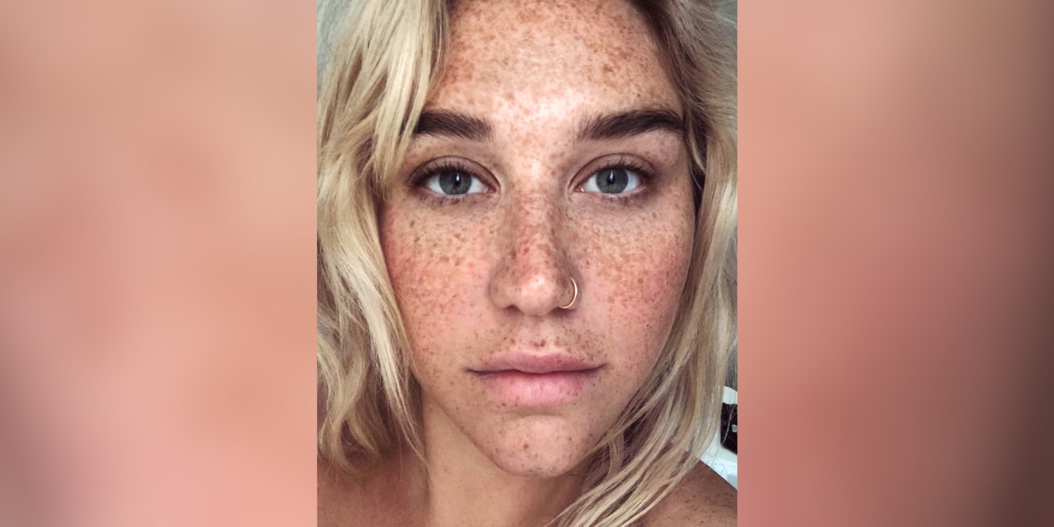 Kesha ohne Make up 2023