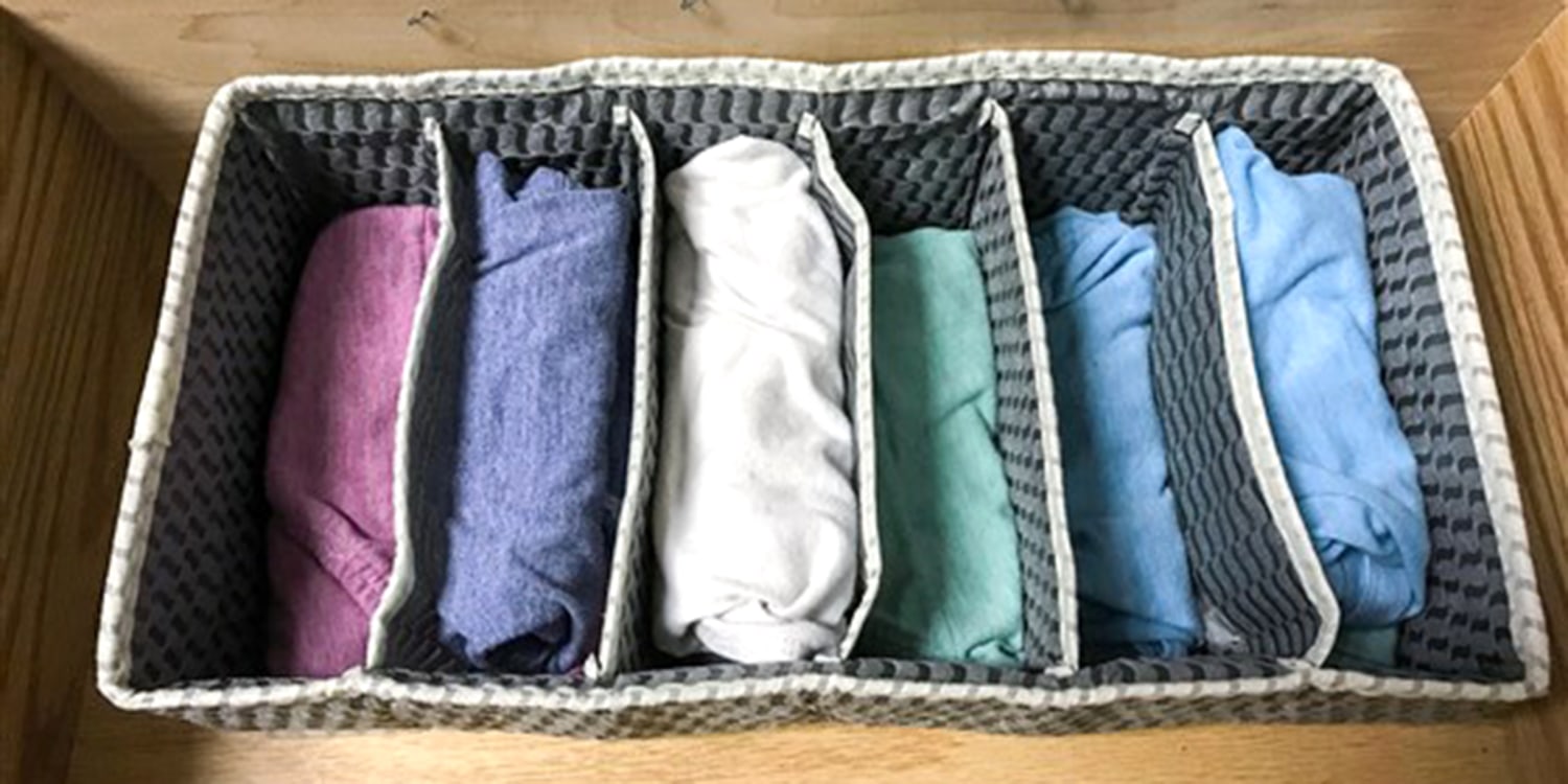 Marie-Kondo Underwear Organization  Tidying my Socks, Bras, & Underwear 