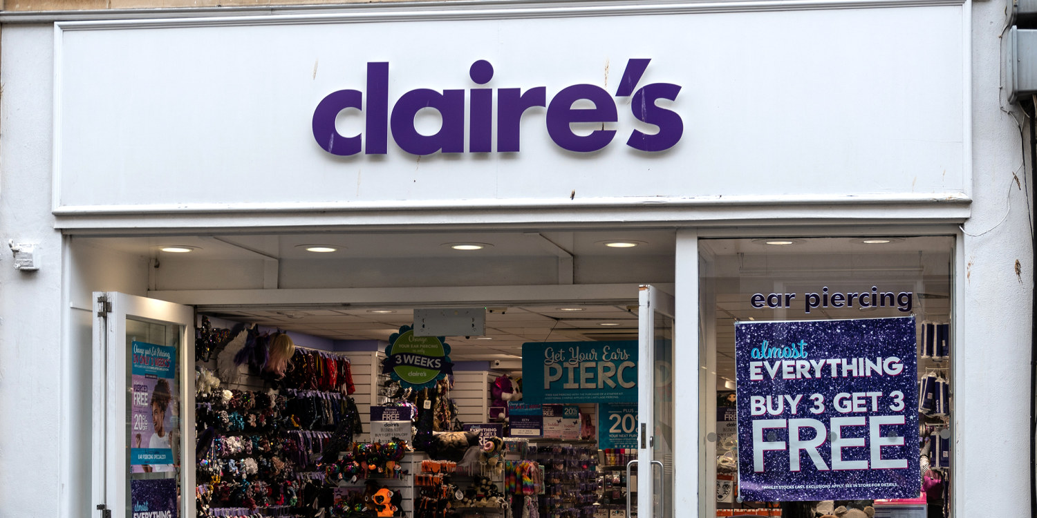 Asbestos found in Claire's cosmetics, FDA says