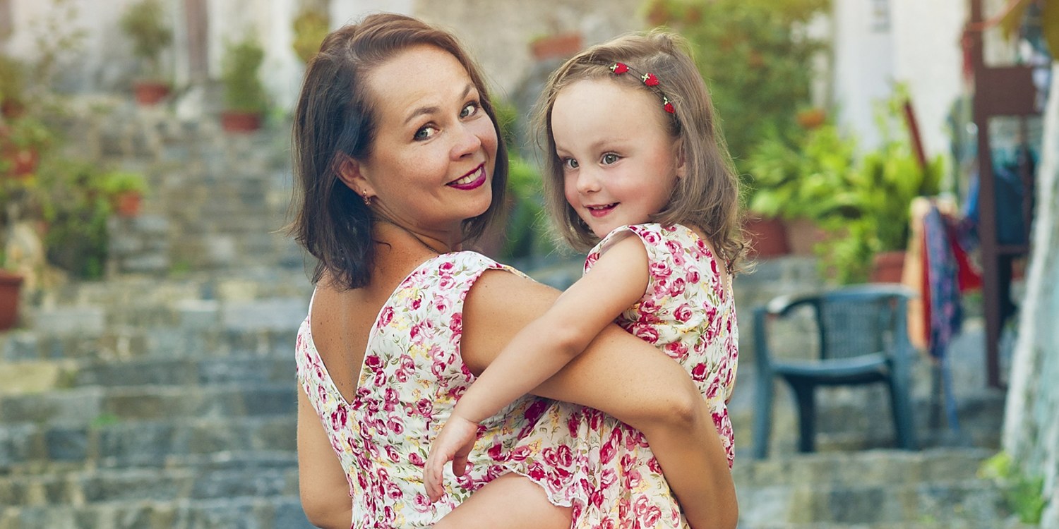 Mom and clearance daughter easter outfits