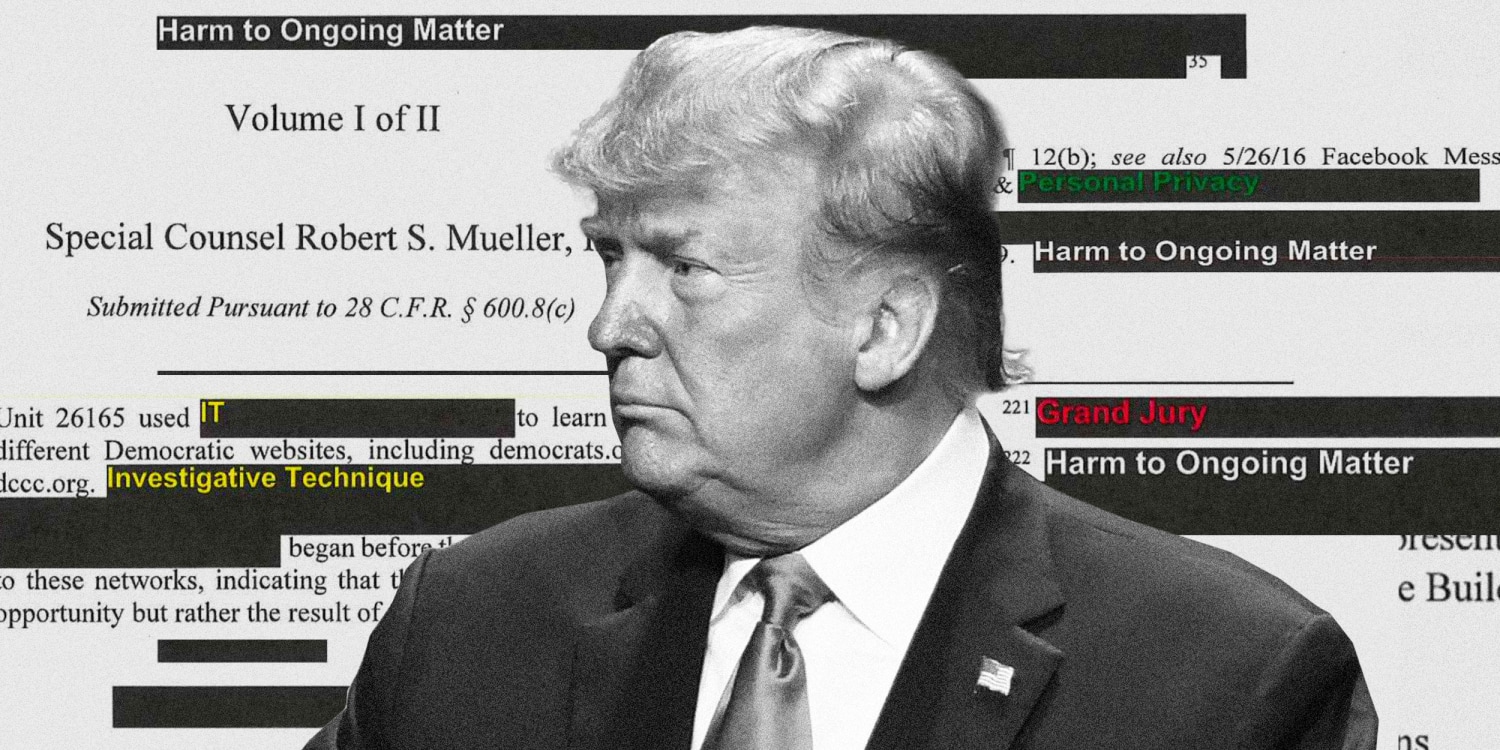 Mueller report found Trump directed White House lawyer to do crazy