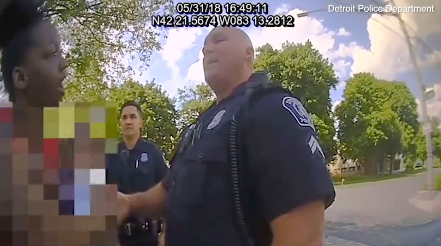 Detroit police officer under investigation after alleged racist