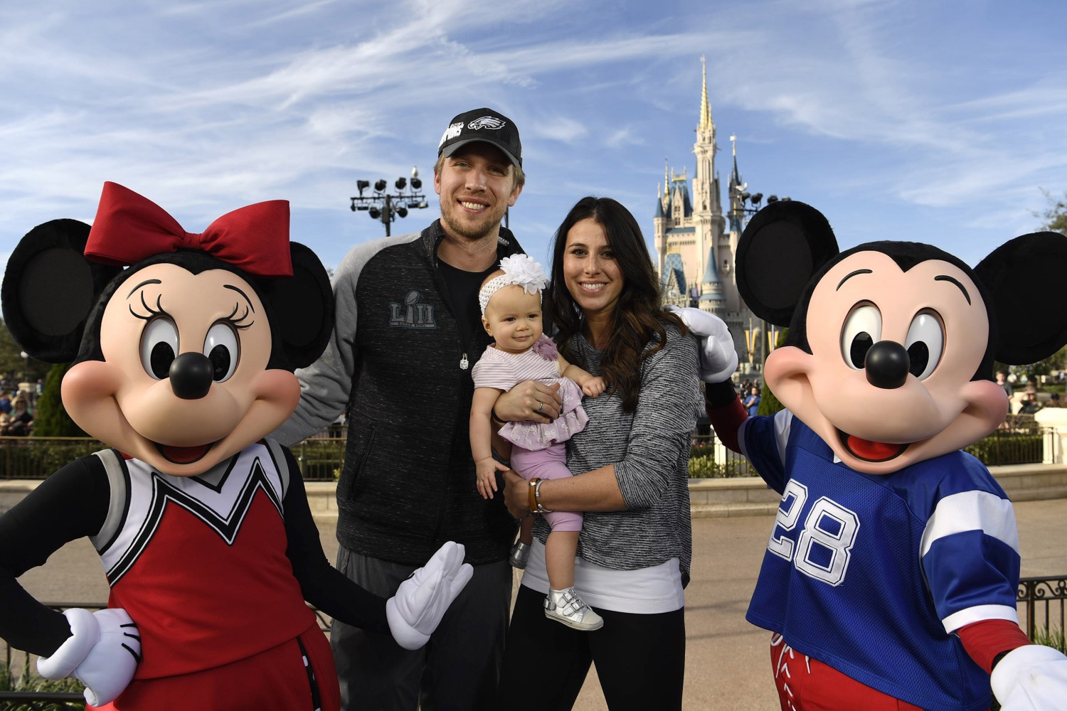 Nick Foles' baby daughter is the real Super Bowl MVP