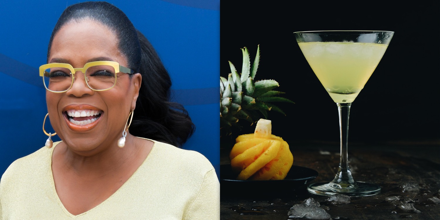 Oprah just shared the recipe for her favorite low-sugar cocktail