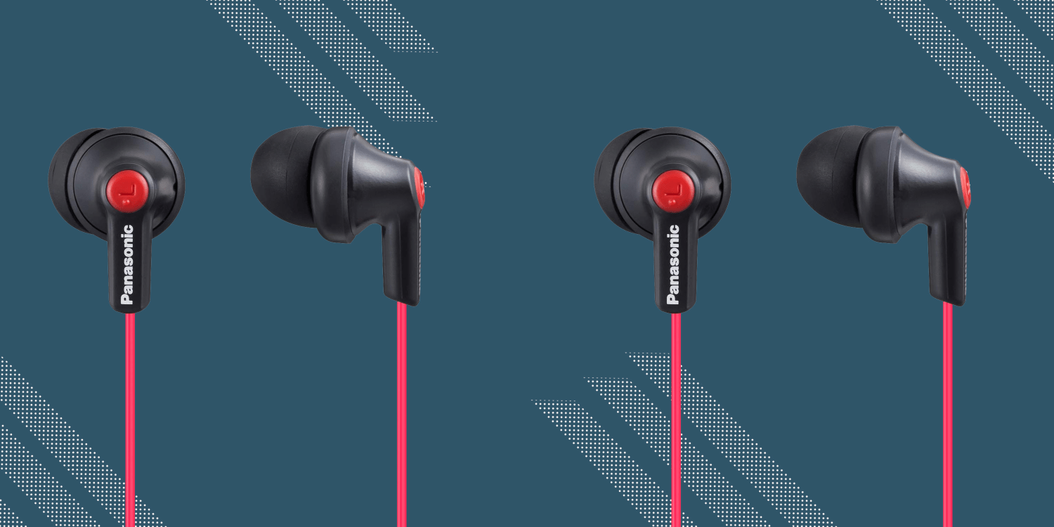 Noise Cancelling Panasonic Ergofit Earbuds Panasonic Ergofit Wired