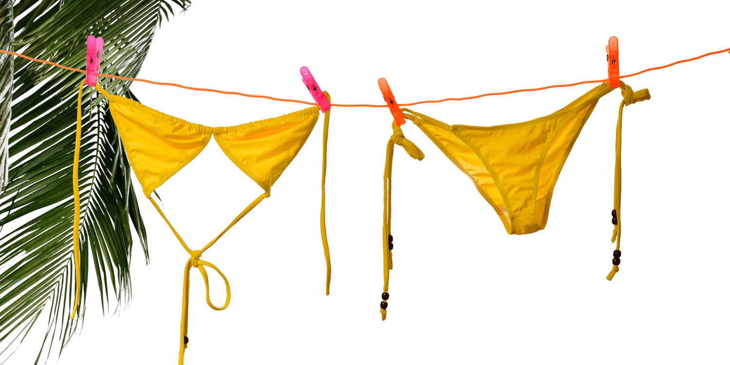 How to wash your swimsuits the right way