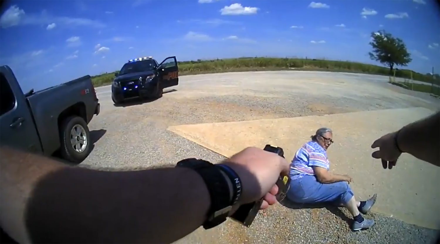 Watch video released of oklahoma cops repeatedly tasering