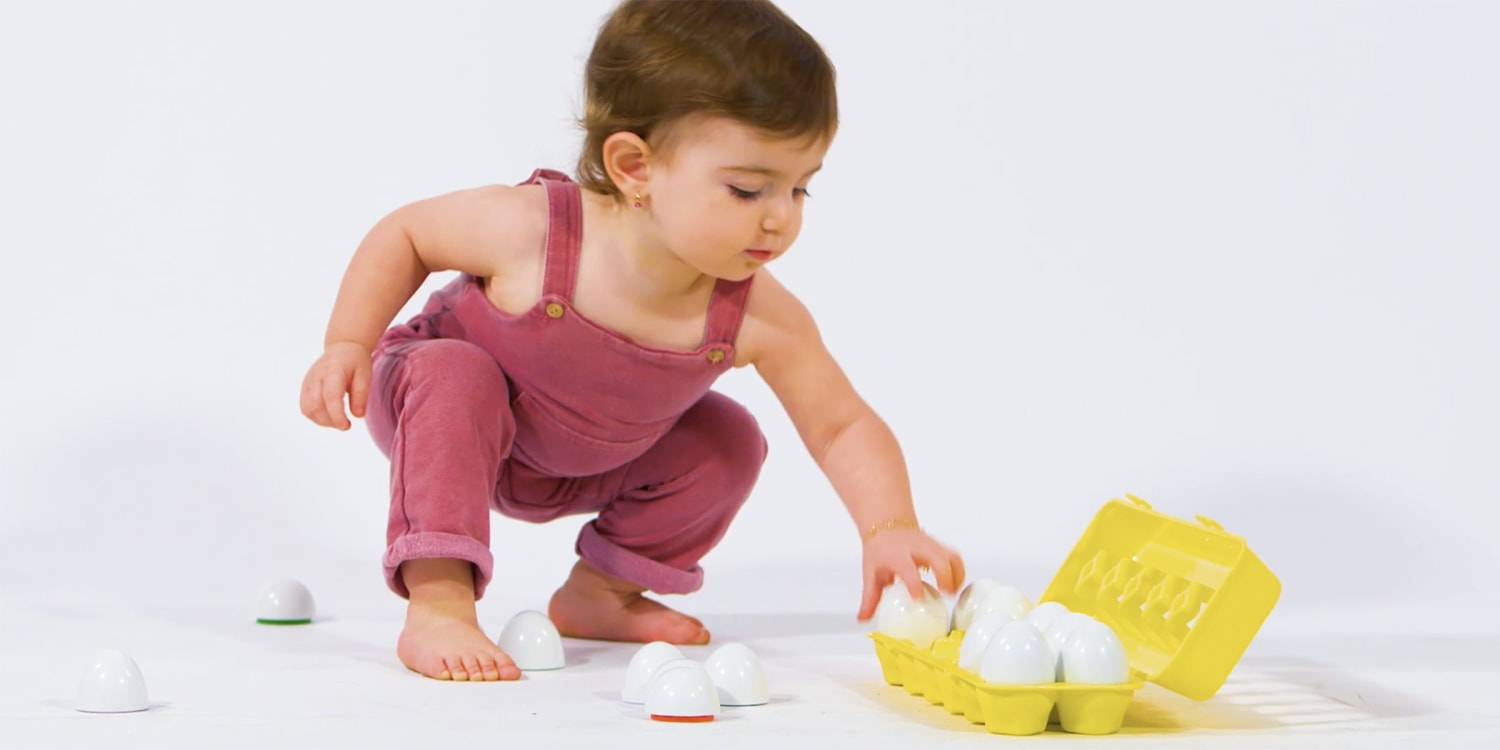 This educational egg sorting toy on Amazon is now on sale