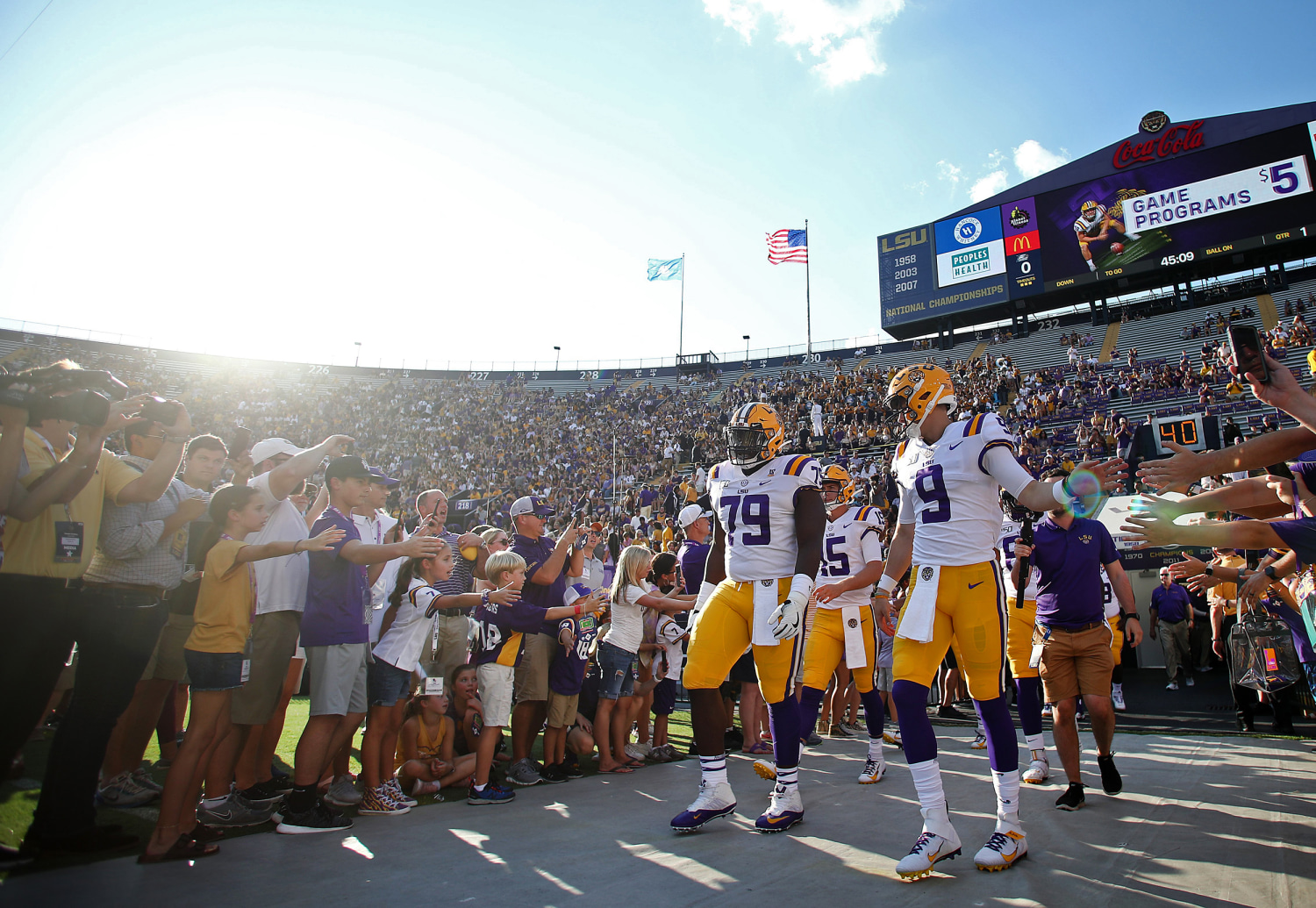 LSU Football  Baton Rouge LA