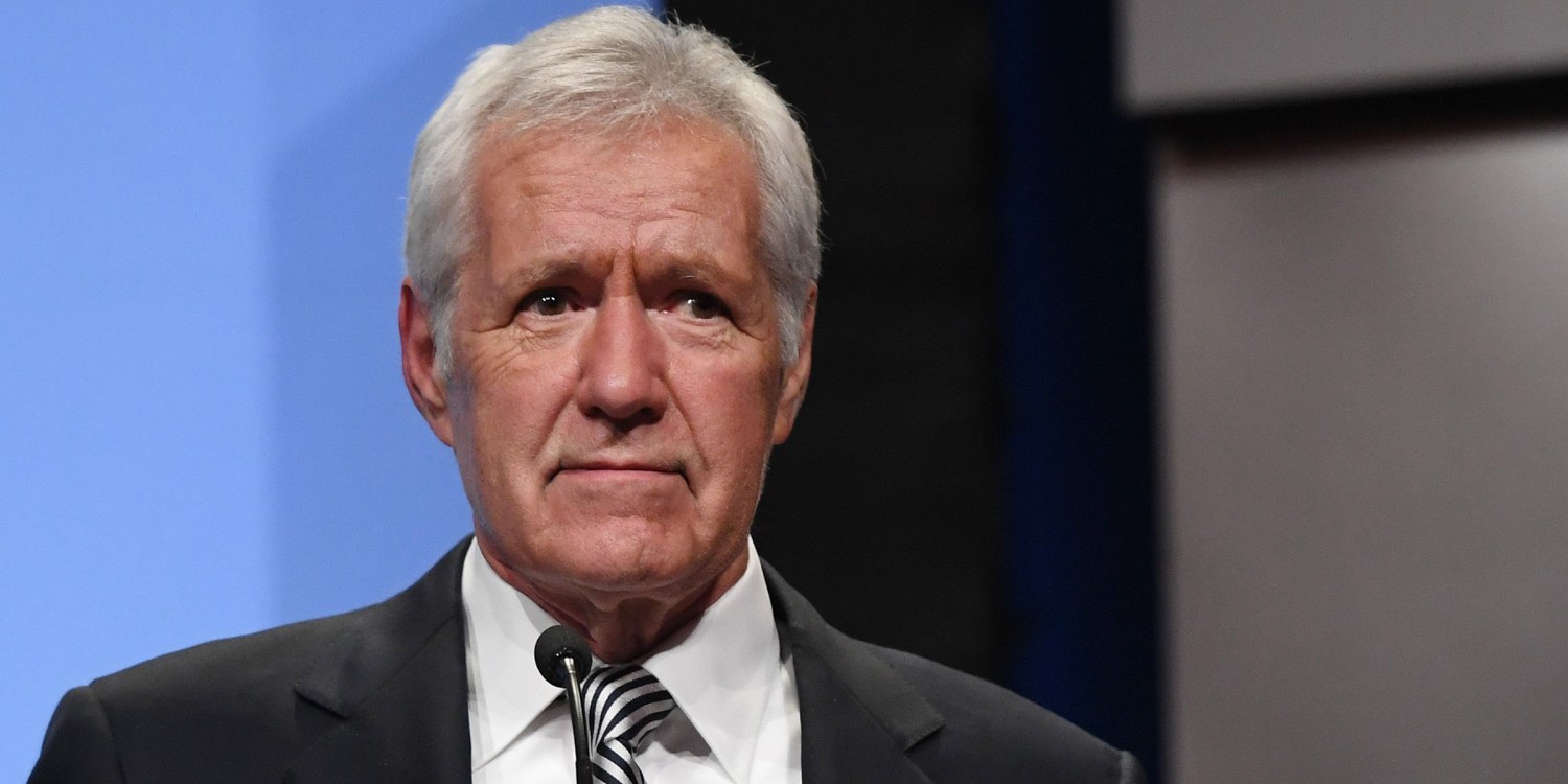 Alex Trebek talks about losing his hair struggling to enunciate