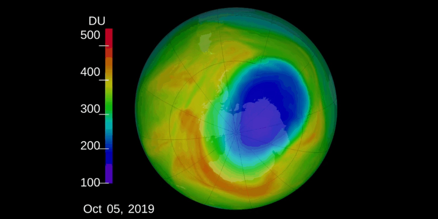 Ozone Hole through the years
