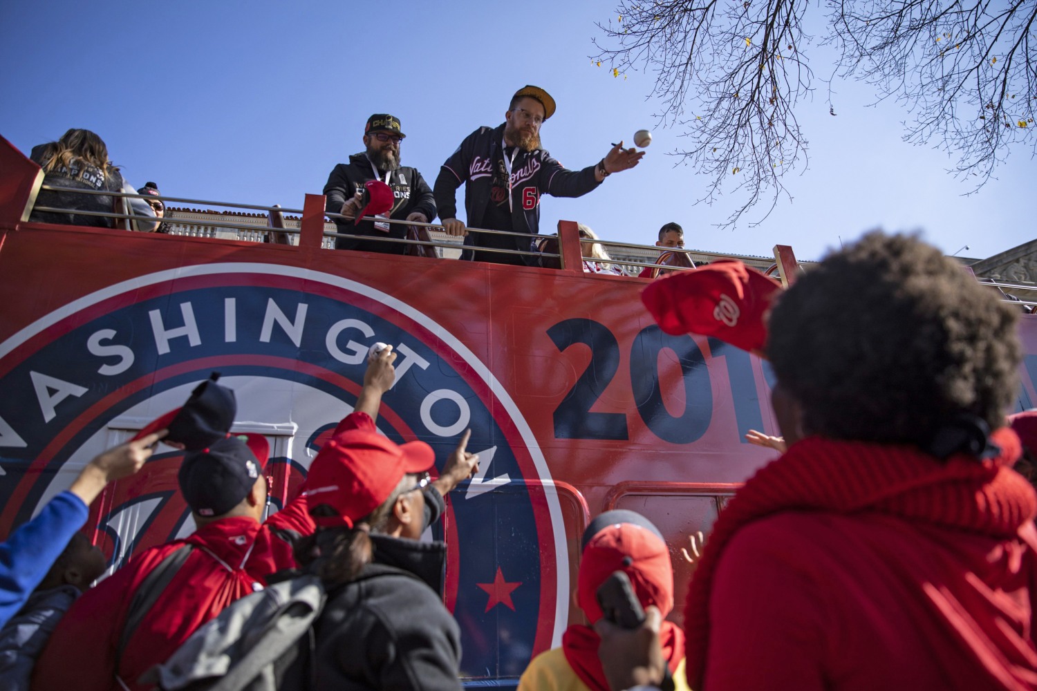 In Photos: Thousands Celebrate Nationals Championship Parade In Downtown  D.C.