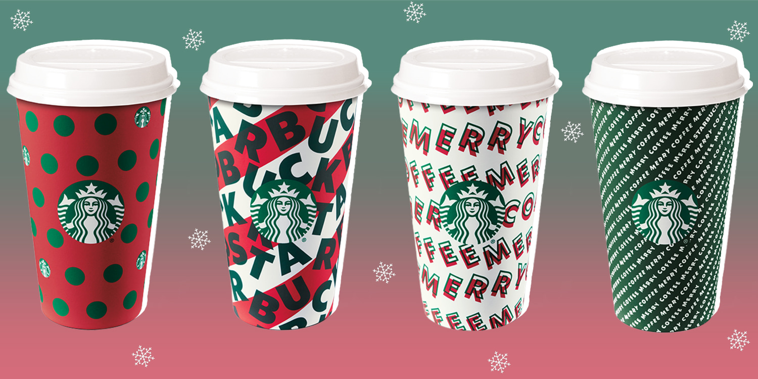 Starbucks Releases 2016 Holiday Red Cups - Starbucks Red Cups Designed By  Customers