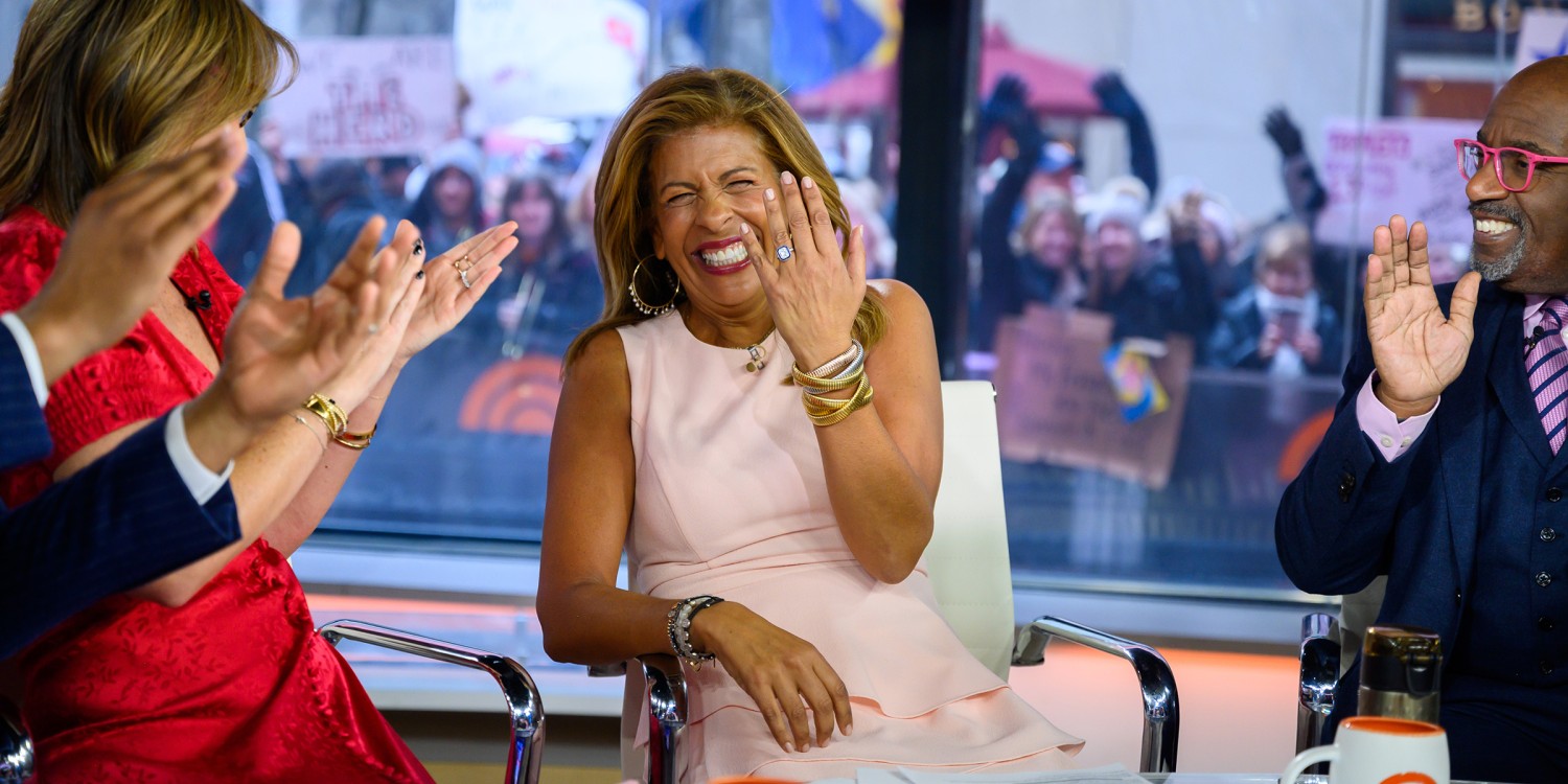 Hoda Kotb gives the story behind her beautiful engagement ring