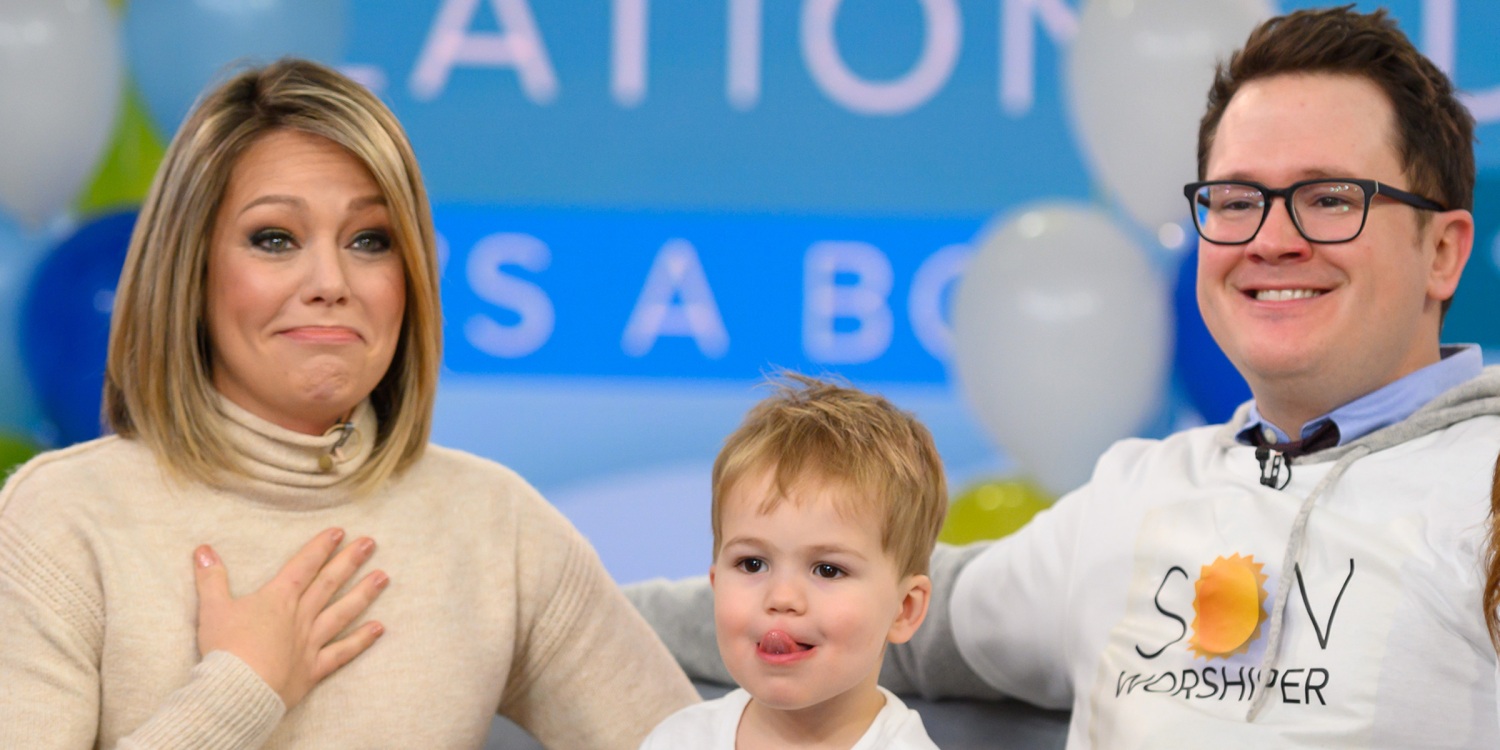 Dylan Dreyer brought to tears by surprise visit from family on TODAY