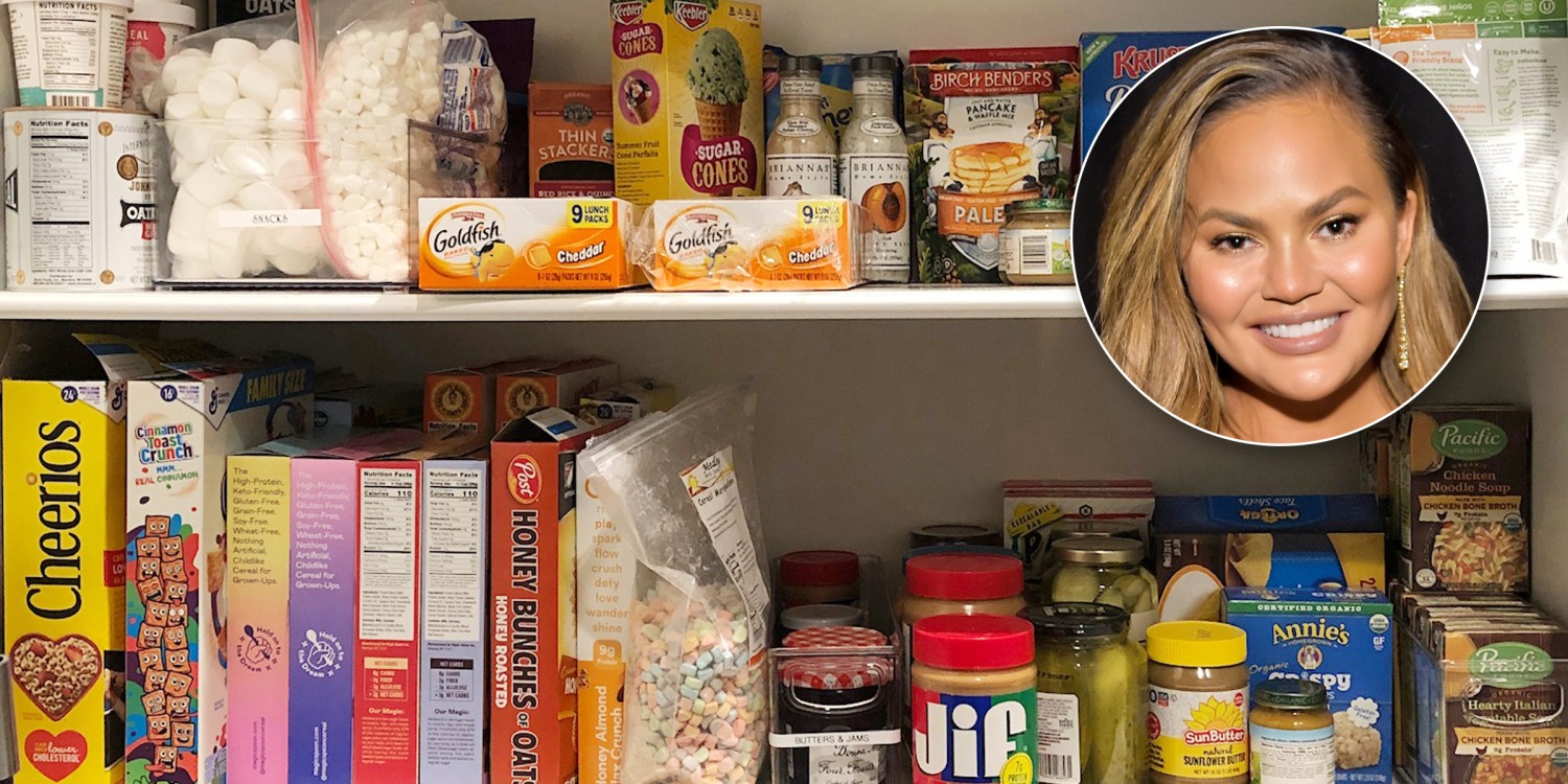 6 Things We Learned From Chrissy Teigen's Pantry Organizer