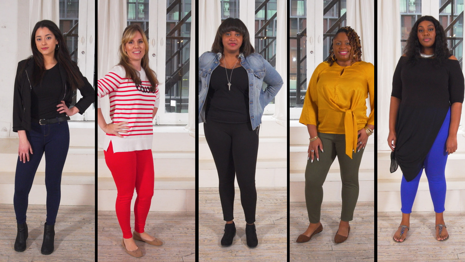 Watch 5 women try on Walmart's bestselling Time and Tru Soft Knit