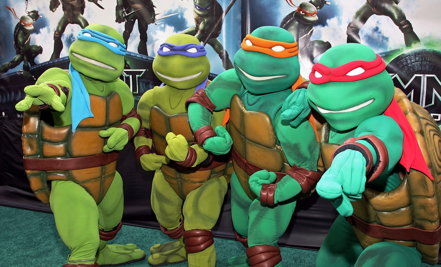 Do you consider the Teenage Mutant Ninja Turtles superheroes