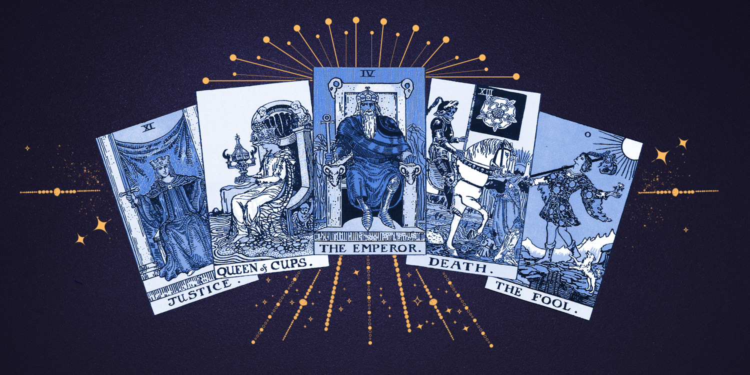 Tarot cards don't the future. But reading them help you figure out.