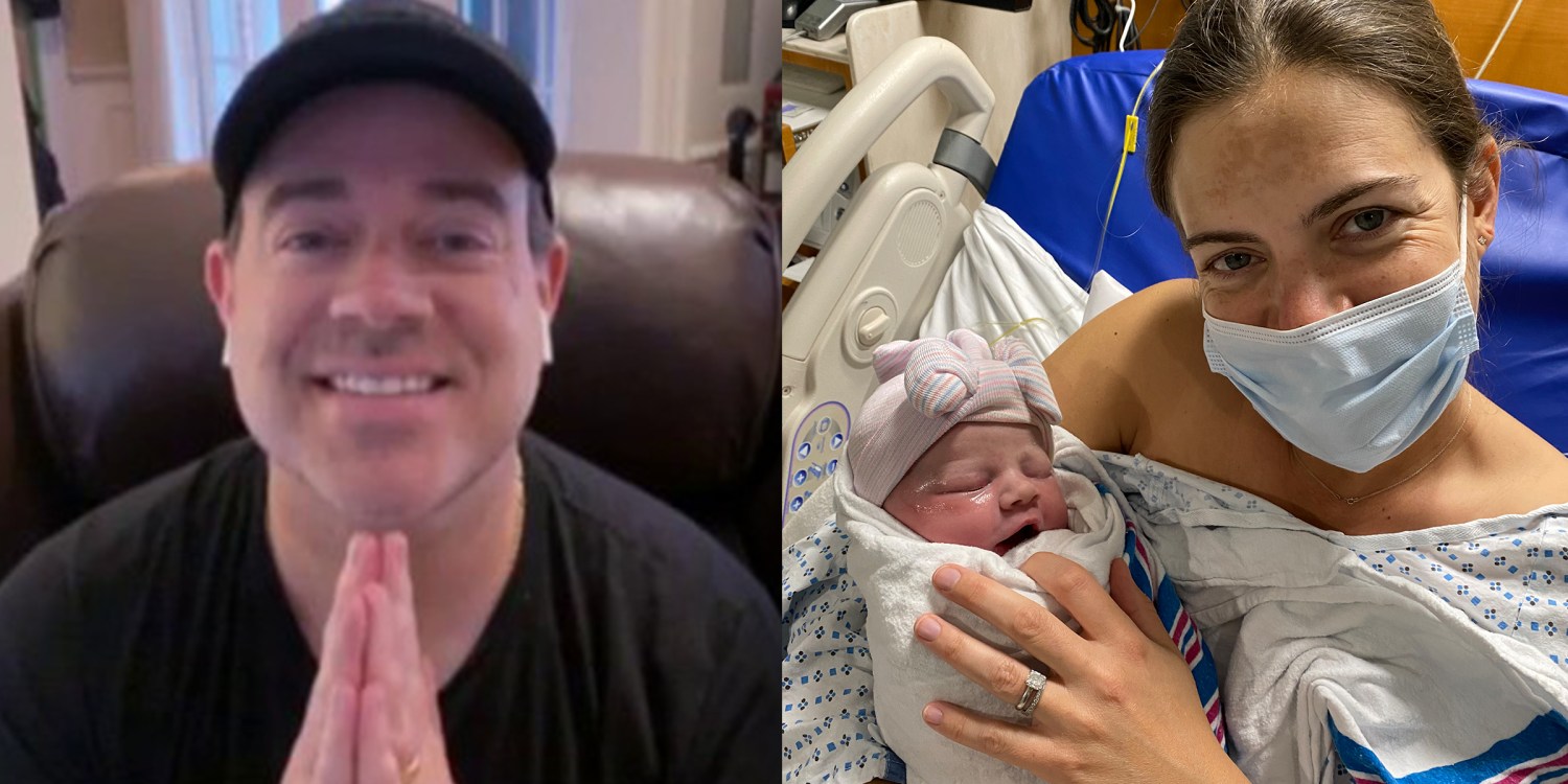 Carson Daly raves about 'superhero' wife Siri after birth of baby Goldie