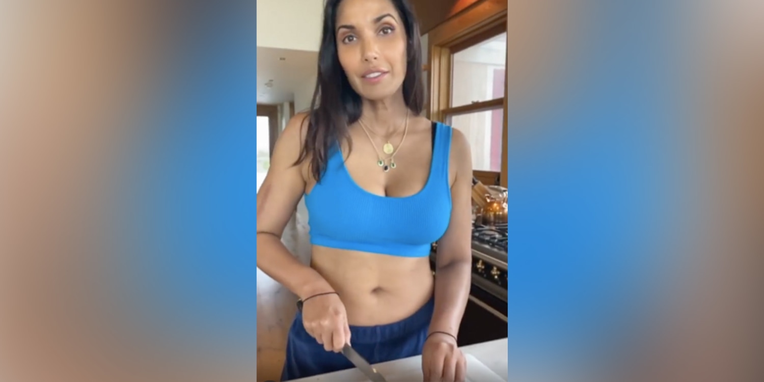 Padma Lakshmi responds to Instagram commenters on her braless