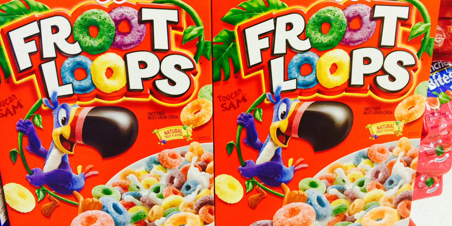 Fruity Froot Loops - Rainbow Cereal